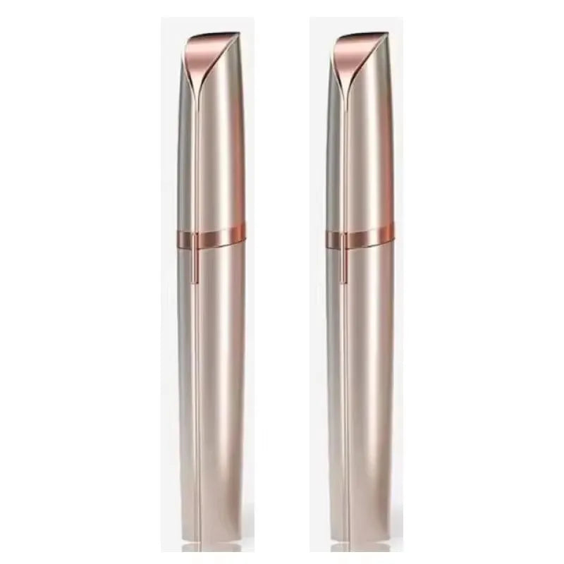 1/2/3pcs Rechargeable Mini Painless Electric Eyebrow Trimmer Facial Hair Removal Shaver Epilator Pen Kit For Women